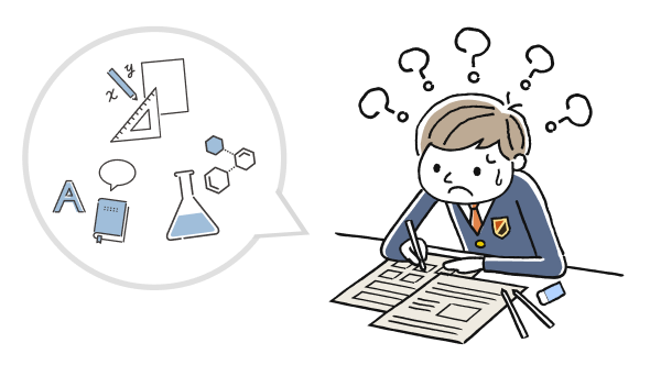 基礎が固まっていない段階から
いきなり受験に向けた学習は非効率です