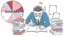 自分で学習管理する習慣がない