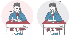 受験から長く遠ざかっていて意識が弱い