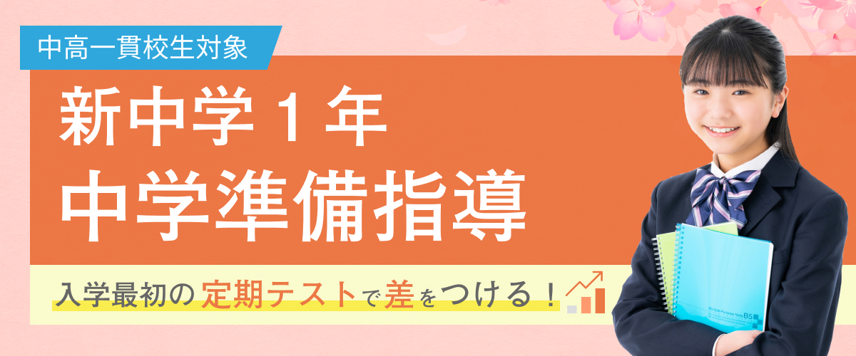 【新中1向け】中高一貫校のスタートを成功させる！確実な学習基盤とやる気を育む個別指導塾