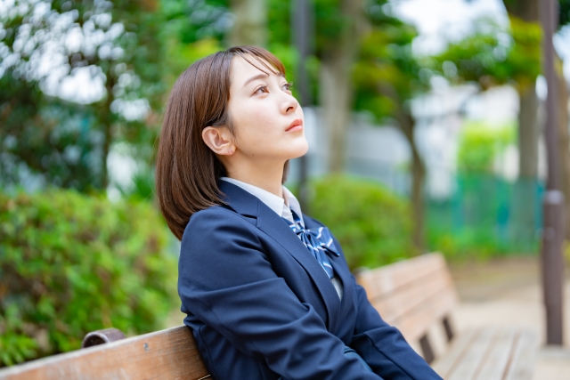 高校生唖然とする
