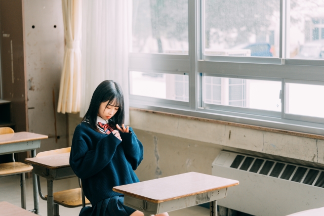 やる気のない女子高生