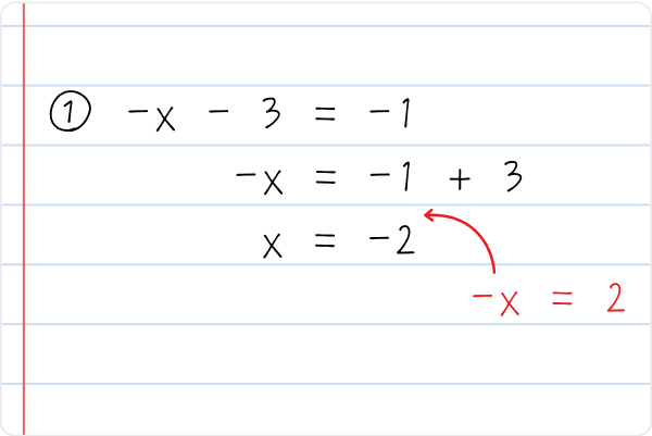 代数：文字式や途中を書くことに慣れないの例