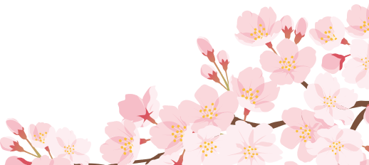 桜の装飾画像