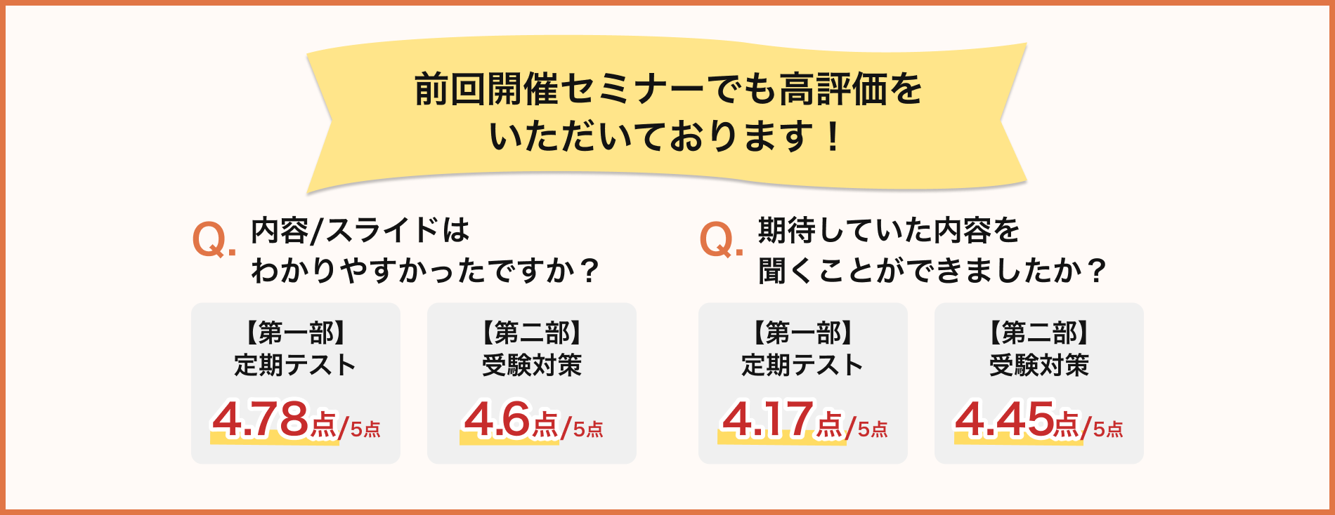 セミナー参加者の声
