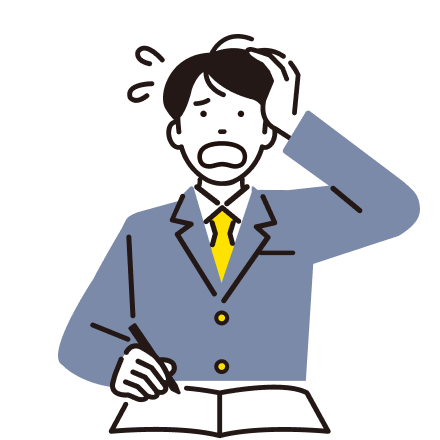 高3の学生イラスト