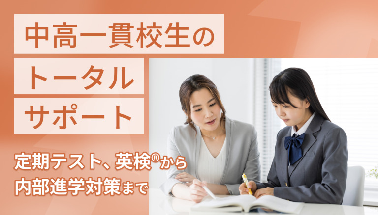 中高一貫校生向け個別指導