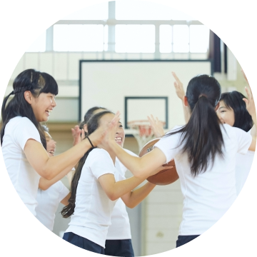 勉強はもちろん、部活も学校生活も充実している子ども