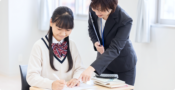 無料体験指導の様子