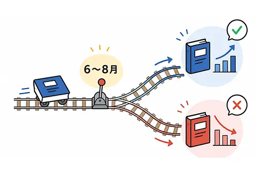 6〜8月は“軌道修正の最後の期間”です。