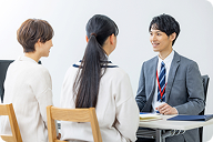 学習相談の様子