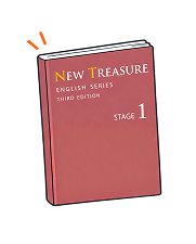 NEW TREASURE ENGLISH SERIES Stage1 の教科書