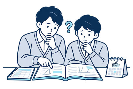 教材の進度を把握できずフォローが難しい講師